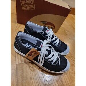 Avenger Work Boots Men's Low Top Industrial Shoe Black/White Size 9 M